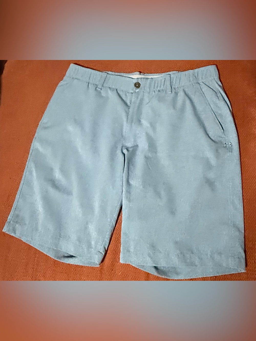 Under Armor Mens Golf Shorts | LIGHT BLUE | Size 38